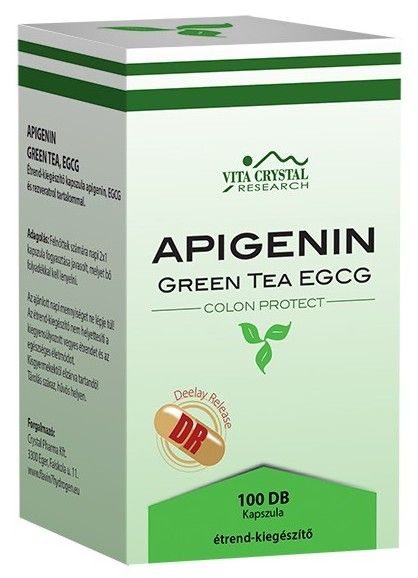 Vita Crystal Apigenin Green Tea EGCG kapszula 30db