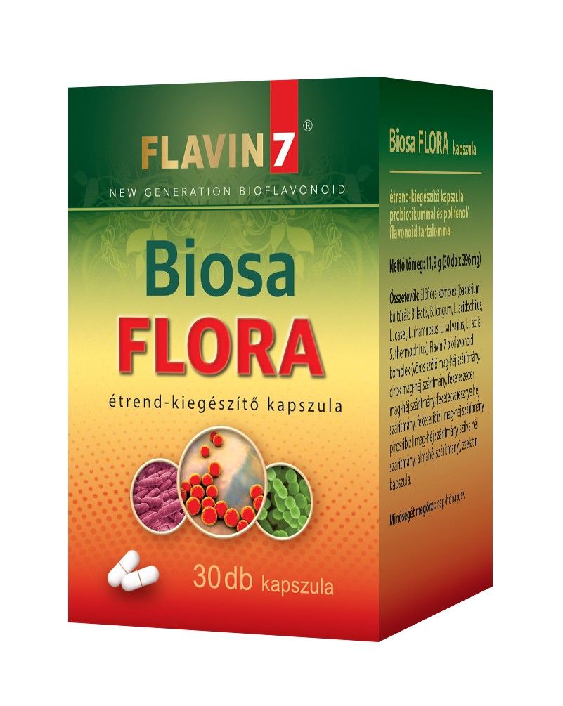 Flavin7 Probiotikum - Biosa Flora 30db