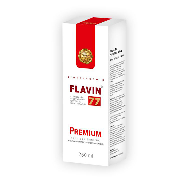 Flavin77 Premium szirup 250 ml