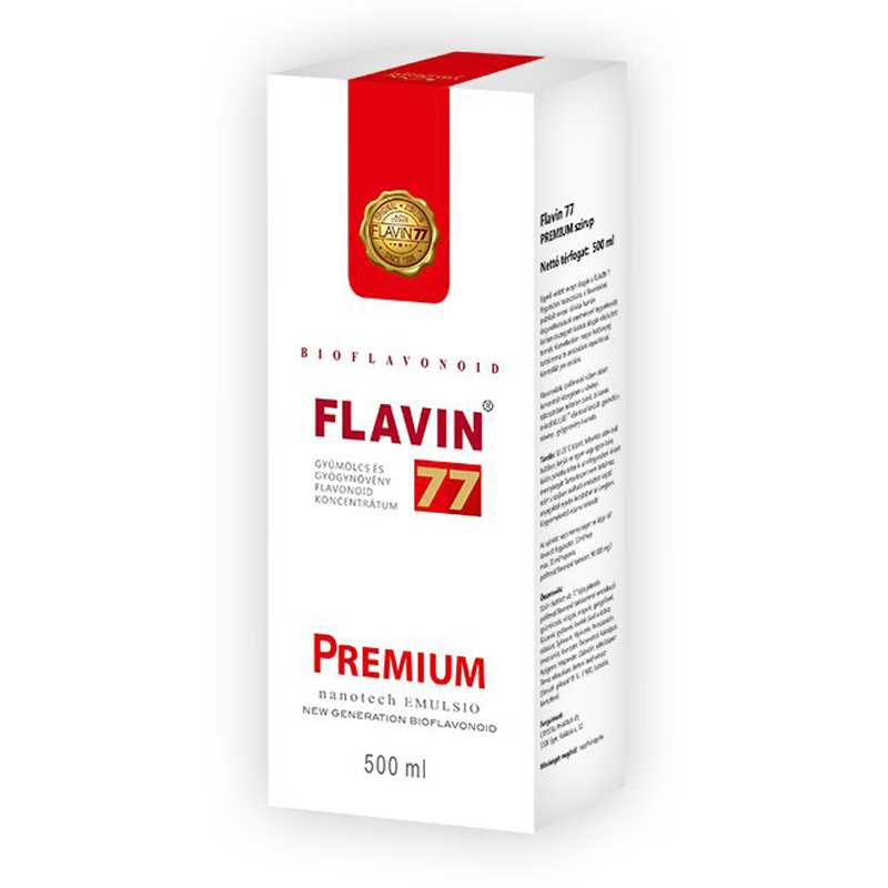 Flavin77 Premium szirup 500 ml