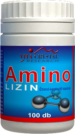 Crystal Amino Lizin kapszula, 100db