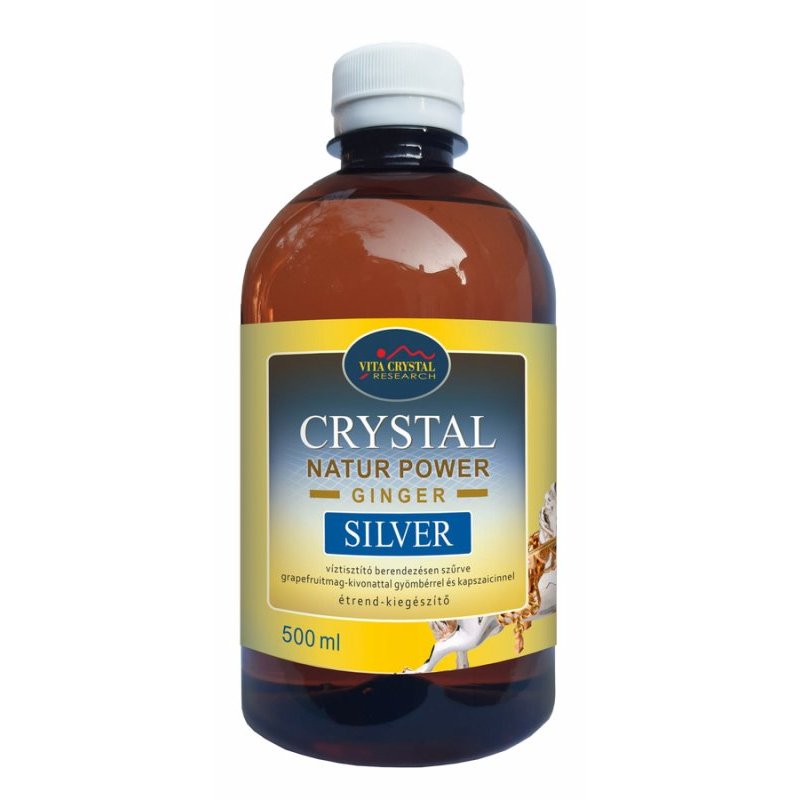 CRYSTAL SILVER NATUR POWER GINGER 500ML