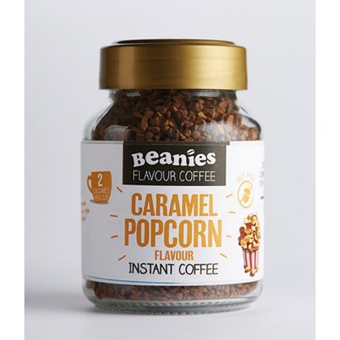 Vásároljon Beanies karamell-popcorn ízű instant kávé 50g terméket - 1.336 Ft-ért