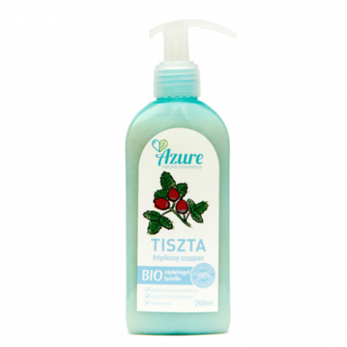 Vásároljon Azure tiszta bio folyékony szappan csipkebogyó-kamilla 200ml terméket - 1.601 Ft-ért