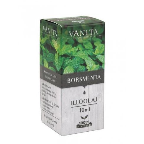 Vásároljon Vanita borsmenta illóolaj 10ml terméket - 1.424 Ft-ért