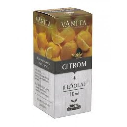 Vásároljon Vanita citrom illóolaj 10ml terméket - 1.090 Ft-ért