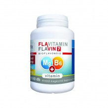 Flavitamin Magnézium+B6 vitamin 100 kapszula