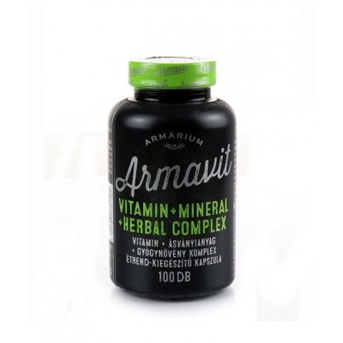 ARMÁRIUM ARMAVIT VITAMIN+ÁSVÁNYIANYAG+GYÓGYNÖVÉNYEK KOMPLEX ÉTREND-KIEGÉSZÍTŐ TABLETTA 100 DB