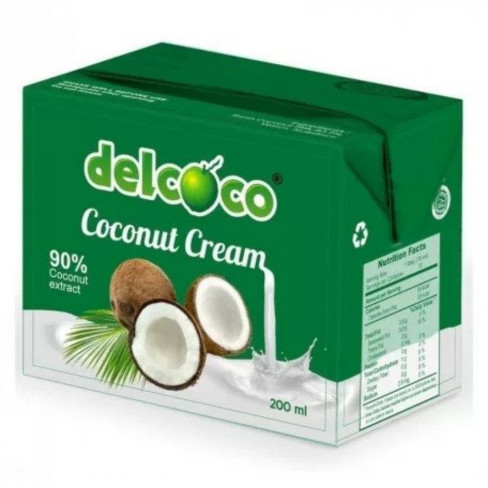 Vásároljon Delcoco kókuszkrém 200ml terméket - 371 Ft-ért