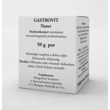 Gastrovit natur probiotikumot tartalmazó por 50 g