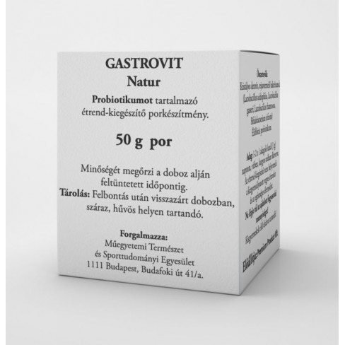 Vásároljon Gastrovit bakt. natúr 50g terméket - 