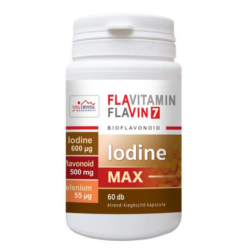 Flavitamin Iodine Max kapszula 60 db