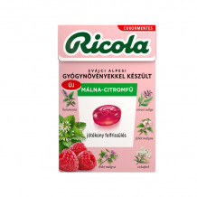 RICOLA CUKORKA MÁLNA-CITROMFŰ 40 G