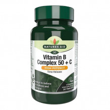 Natures Aid B-50 Complex+C vitamin tabletta 30 db