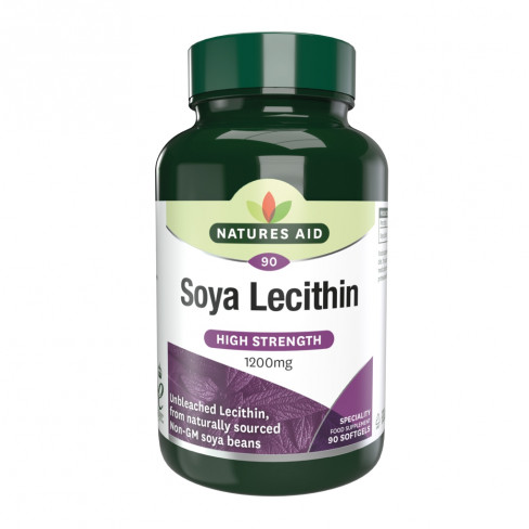 Natures Aid Szójalecitin 1200 mg lágykapszula 90 db