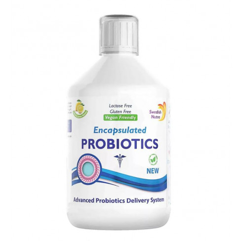 Swedish Nutra Probiotics Folyékony Probiotikum C-vitaminnal Dúsítva 500ml