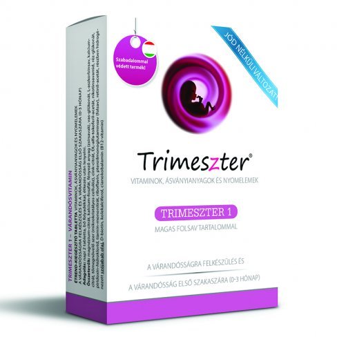 Vásároljon Trimeszter 1 jód nélküli változat 60db terméket - 6.704 Ft-ért