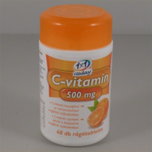 1x1 vitaday c-vitamin 500mg rágótabletta 60db