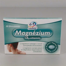 1x1 vitaday magnézium+b6-vitamin filmtabletta 30db