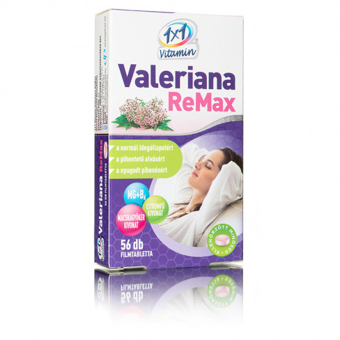 Vásároljon 1x1 vitamin valeriana remax filmtabletta  56db terméket - 1.255 Ft-ért