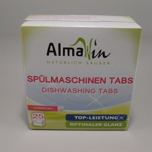 Vásároljon Almawin öko gépi mosogató tabletta 25db terméket - 2.260 Ft-ért