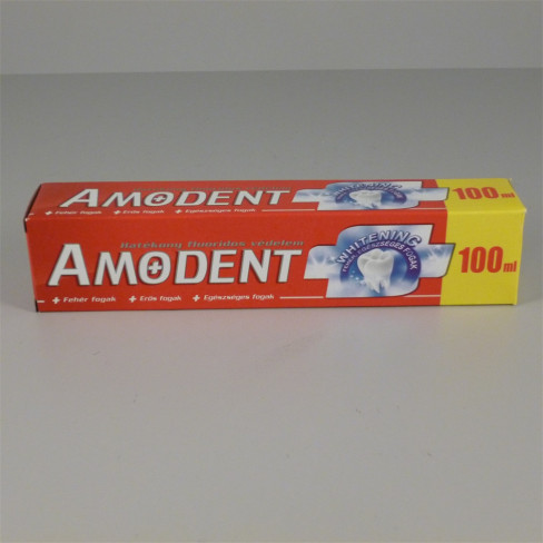 Vásároljon Amodent+ fogkrém whitening 100ml terméket - 331 Ft-ért