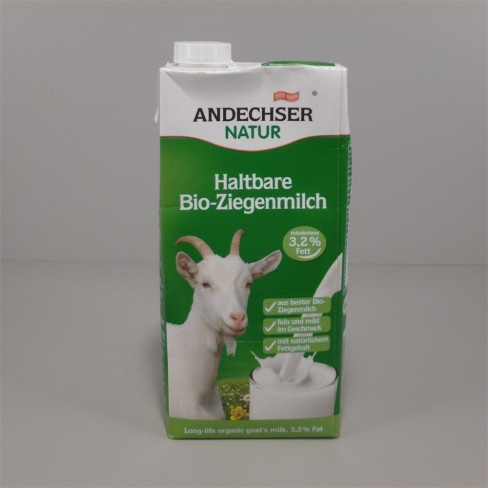 Vásároljon Andechser bio kecsketej 1000 ml 1000 ml terméket - 1.812 Ft-ért