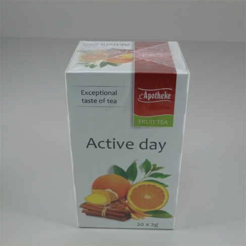 Vásároljon Apotheke aktiv nap fűszeres mate tea 20x2g 40g terméket - 1.098 Ft-ért