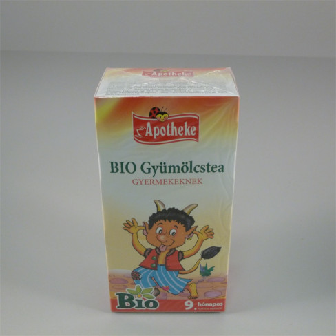 Vásároljon Apotheke bio gyermek gyümölcstea 20x1,5g 30g terméket - 750 Ft-ért