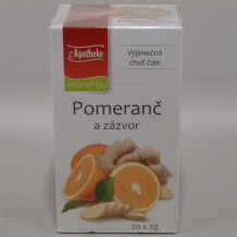 Apotheke narancs és gyömbér tea 20x2g 40g