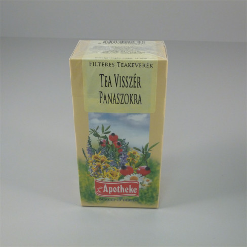 Vásároljon Apotheke tea visszér panaszokra 20x1,5g 30g terméket - 756 Ft-ért