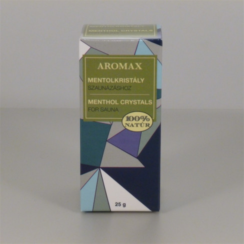 Vásároljon Aromax mentolkristály 25g terméket - 2.369 Ft-ért