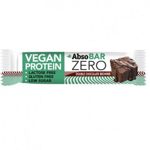 Vásároljon Absorice absobar zero vegan proteinszelet chocolate brownie 40g terméket - 491 Ft-ért