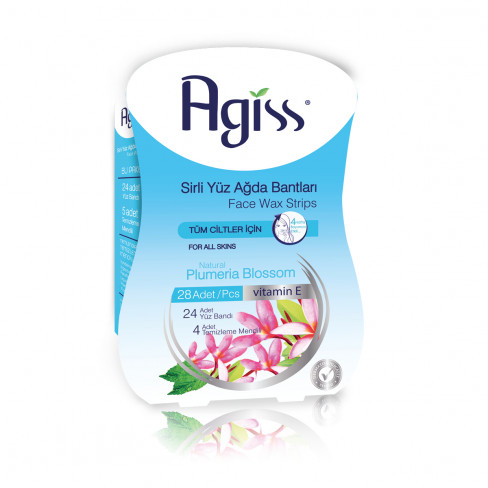 AGISS GYANTACSÍKOK ARCRA TERMÉSZETES PLUMERIA VIRÁG KIVONATTAL 24 DB