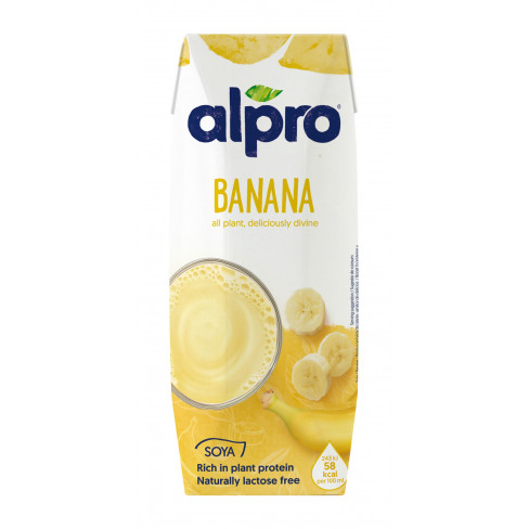 Vásároljon Alpro szójaital banános 250ml terméket - 428 Ft-ért