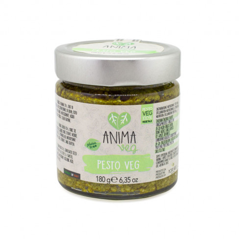 ANIMA VEG VEGÁN PESTO TOFUVAL GLUTÉNMENTES 180 G