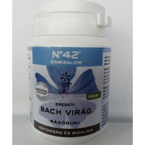 Vásároljon Bach virágterápiás rágógumi önbizalom 60g terméket - 1.434 Ft-ért