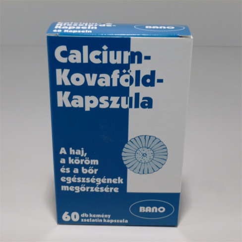 Vásároljon Bánó calcium kovaföld kapszula 60db terméket - 4.545 Ft-ért