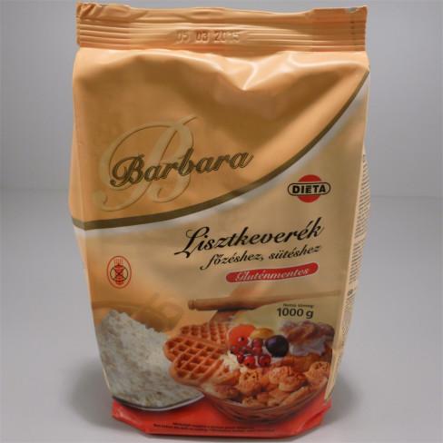 Vásároljon Barbara gluténmentes lisztkeverék főzéshez 1000g terméket - 1.296 Ft-ért