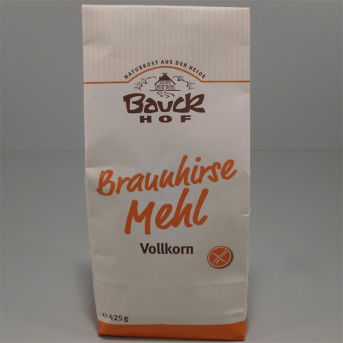 Vásároljon Bio gluténmentes bauckhof teljes kiőrlésű barna kölesliszt 425g terméket - 1.271 Ft-ért