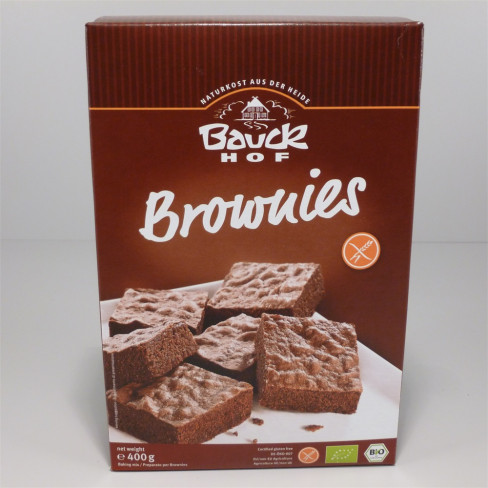 Vásároljon Bauck hof bio gluténmentes brownie sütemény keverék 400g terméket - 1.674 Ft-ért