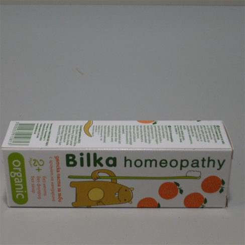 Vásároljon Bilka homeopátiás fogkrém mandarin  2+ 50ml terméket - 1.037 Ft-ért