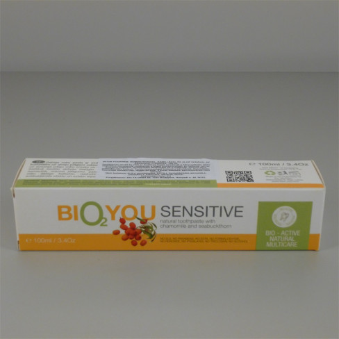 Vásároljon Bio2you natur fogkrém érzékeny fogakra 100ml terméket - 1.748 Ft-ért