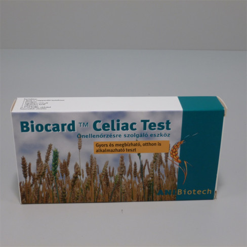 Vásároljon Biocard celiac test lisztérzékenységi teszt 1db terméket - 5.522 Ft-ért