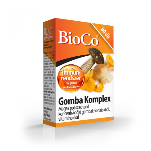 Vásároljon Bioco gomba komplex tabletta 80db terméket - 5.079 Ft-ért