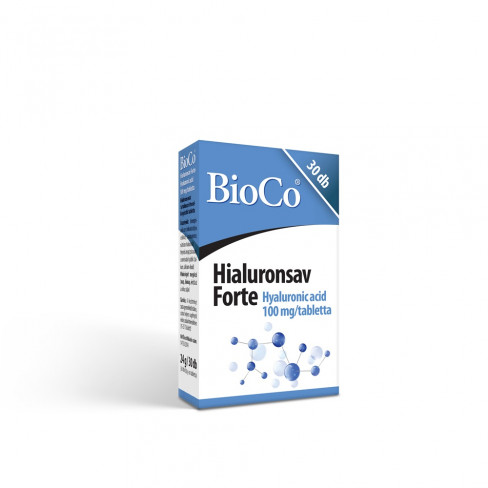 Vásároljon Bioco hialuronsav+kollagén kapszula 30db terméket - 4.420 Ft-ért