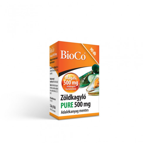 Vásároljon Bioco zöldkagyló pure 500 mg kapszula 90db terméket - 5.010 Ft-ért