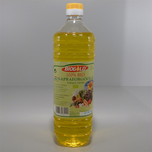 Vásároljon Biogold bio napraforgó olaj 1000ml terméket - 1.375 Ft-ért