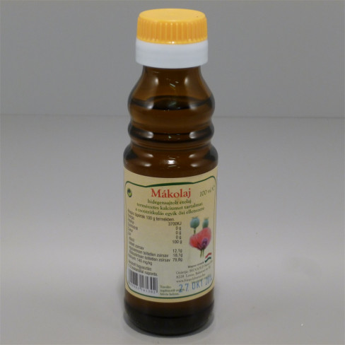 Vásároljon Biogold mákolaj 100ml terméket - 1.277 Ft-ért