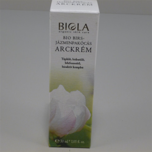 Vásároljon Biola bio birs-jázminpakócás arckrém 30ml terméket - 6.620 Ft-ért